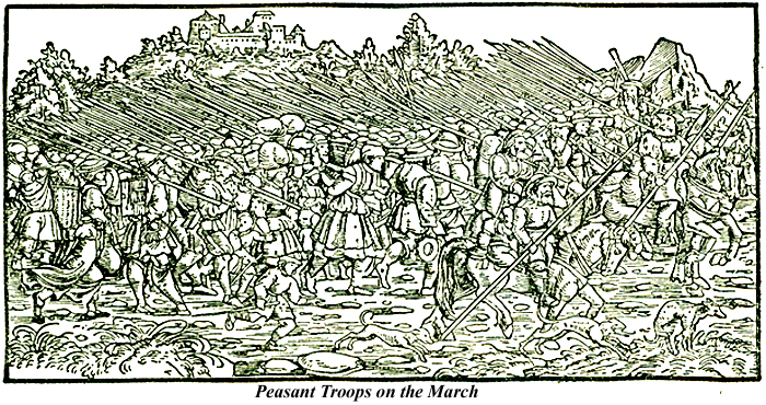 Peasant Rebellion Troops Marching